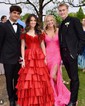 Unique Ball Gown/Princess Taffeta Tiered Ruffle Prom Dresses