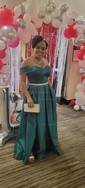 Ball Gown Off-the-shoulder Satin Floor-length Pockets Prom Dresses