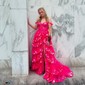 Corset Ball Gown/Princess Tulle Sweetheart Appliques Prom Dresses