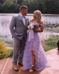 Ball Gown/Princess Sweetheart Tulle Sweep Train Prom Dresses With Tiered