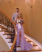 Ball Gown/Princess Sweetheart Tulle Sweep Train Prom Dresses With Tiered