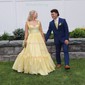 Puffy Ball Gown/Princess Satin Sweetheart Ruffle Prom Dresses