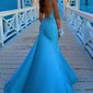 Sheath/Column V-neck Satin Beaded Prom Dresses With Ruched