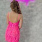 Sparkly Bodycon Sequin Feathers Homecoming Dresses