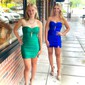 Sweetheart Satin Ruched Bodycon Homecoming Dresses