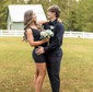 Glitter Black Tight Jersey Beaded Homecoming Dresses