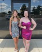 Corset Burgundy Bodycon Metallic Sweetheart Homecoming Dresses