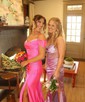 Sheath/Column Cowl Neck Silk-like Satin Floor-length Prom Dresses With Beading