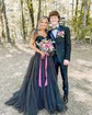 Ball Gown/Princess Sweetheart Tulle Floor-length Prom Dresses With Bow