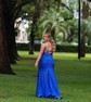 Trumpet/Mermaid V-neck Jersey Sweep Train Prom Dresses With Beading