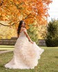 Ball Gown/Princess Sweetheart Tulle Sweep Train Prom Dresses With Tiered