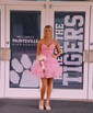 Corset Skater Tulle Ruffle Homecoming Dresses