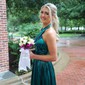 A-line Halter Metallic Floor-length Prom Dresses With Ruched