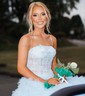 Ball Gown/Princess Sweetheart Tulle Court Train Prom Dresses With Appliques Lace