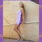 Lilac Cutout Sweetheart Satin Ruched Bodycon Homecoming Dresses