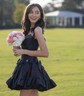 Corset Bubblegum Skater Satin Ruffle Bow Homecoming Dresses