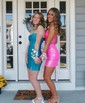 Sweetheart Satin Ruched Bodycon Homecoming Dresses