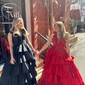 Unique Ball Gown/Princess Taffeta Tiered Ruffle Prom Dresses