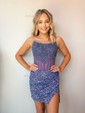 Corset Bodycon Sequin Beaded Homecoming Dresses