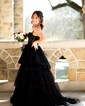 Cute Ball Gown/Princess Tulle Sweetheart Appliques Prom Dresses