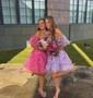 Corset Skater Tulle Ruffle Straight Homecoming Dresses