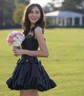 Corset Skater Taffeta Ruffle Bow Homecoming Dresses