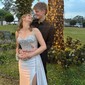 Trumpet/Mermaid Sweetheart Silk-like Satin Sweep Train Prom Dresses With Beading