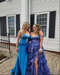 Corset Ball Gown/Princess Tulle Sweetheart Appliques Prom Dresses